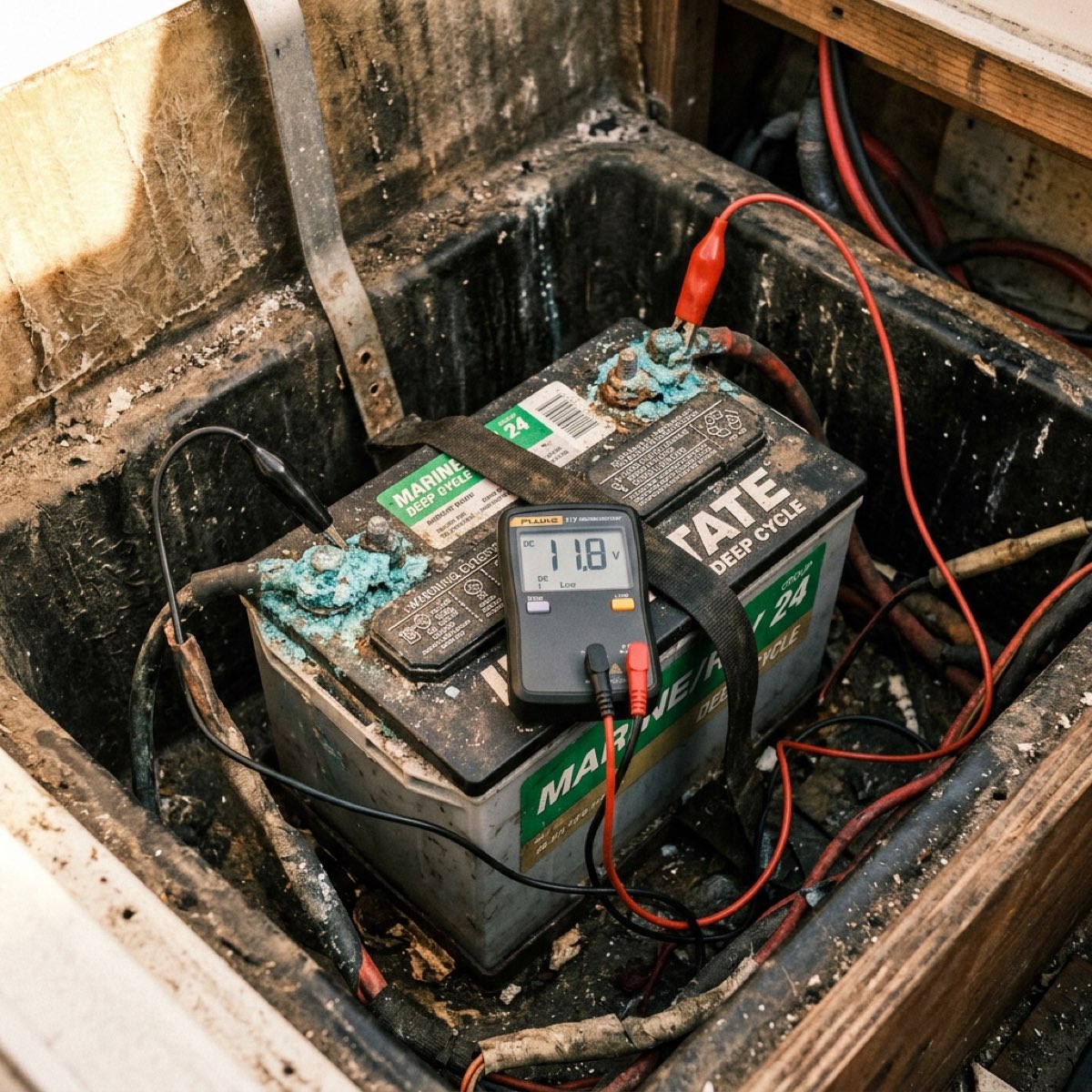Boat Battery Draining Overnight: The 7 Real Causes (And How to Find Yours)
