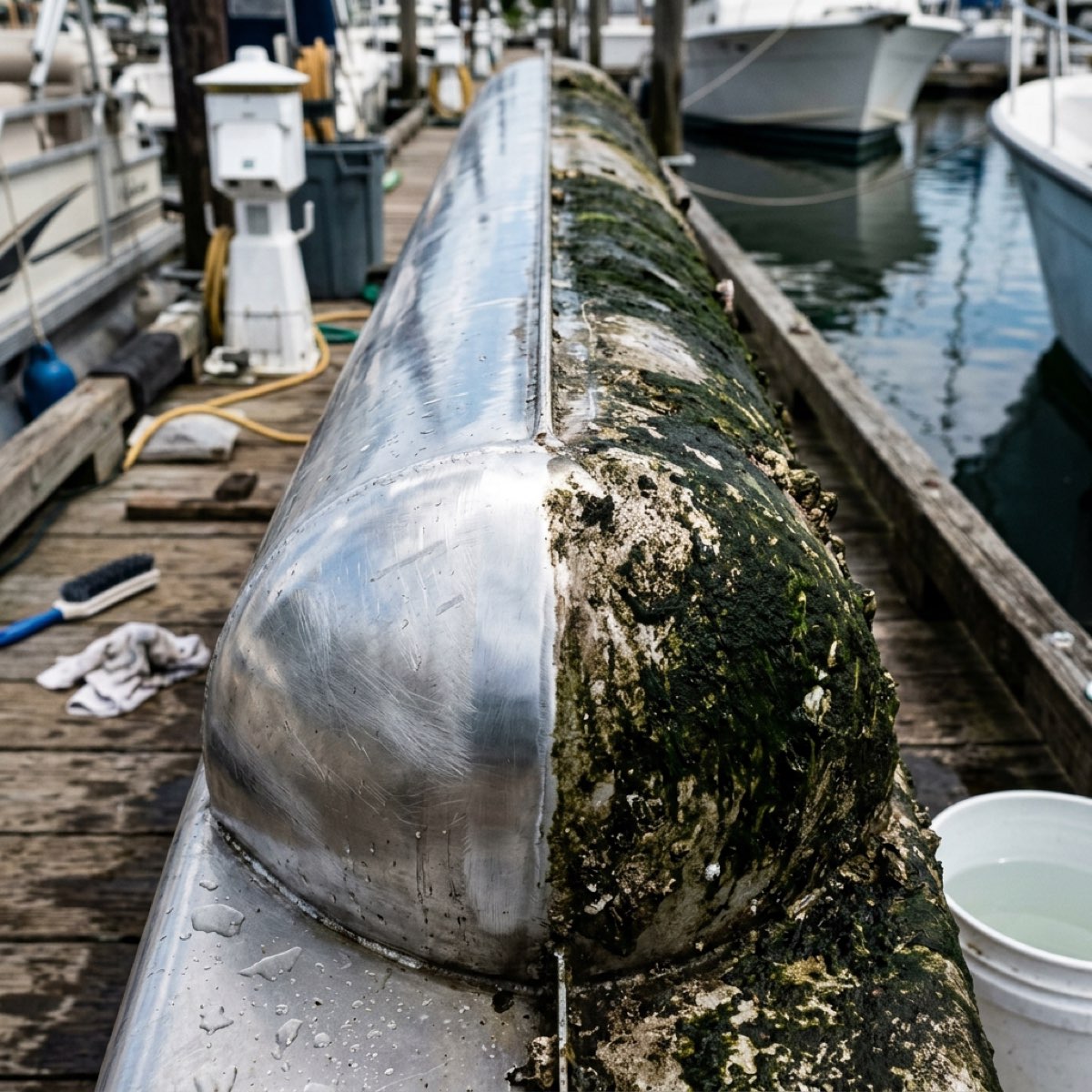 How to Clean Aluminum Pontoon Tubes: The Technical Restoration Masterclass