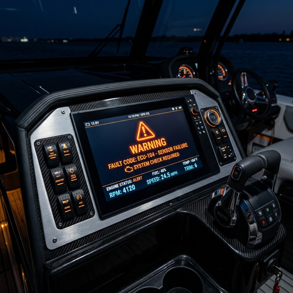 Outboard Motor Alarm Beeping: What Every Horn Pattern Actually Means