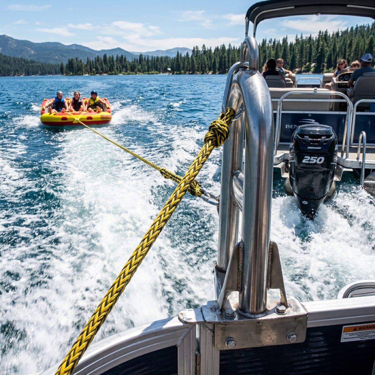 Can You Pull a 3-Person Tube from a Pontoon Ski Tow Bar? The Engineering Masterclass (2026)