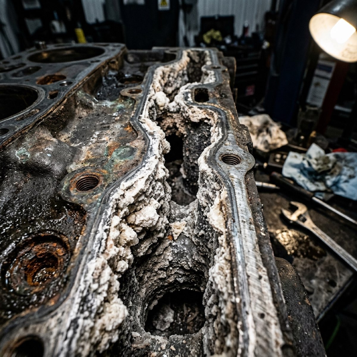 The Salt-Jacket Effect: Why Your Outboard is Overheating (Even with a Strong Stream)