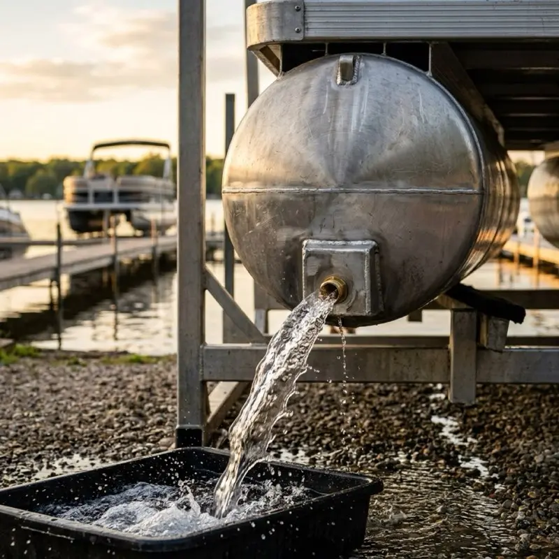 Water Inside Pontoon Tubes: How to Find It, What Caused It, and How to Fix It